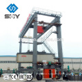 High Efficiency & Durable Quality Rubber Tyre Straddle Carrier